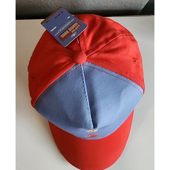 Culturefly Super Mario Bros. Adjustable Cap One Size Snapback NWT Nintendo Hat - Picture 8 of 11